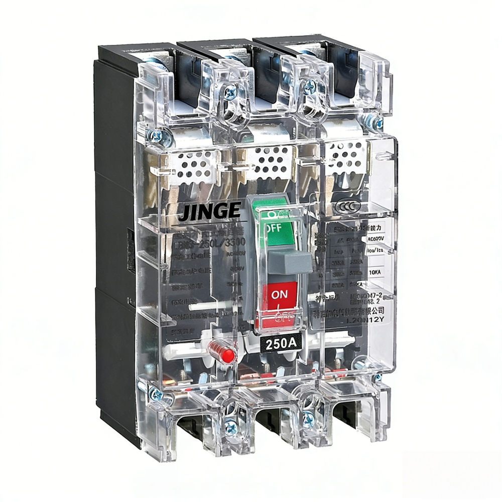 CM3 mccb molded-case-circuit-breaker transparent