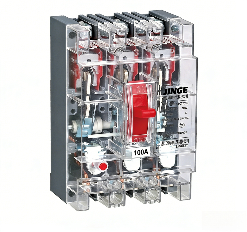 DZ15 Molded Case Circuit Breaker MCCB Transparant