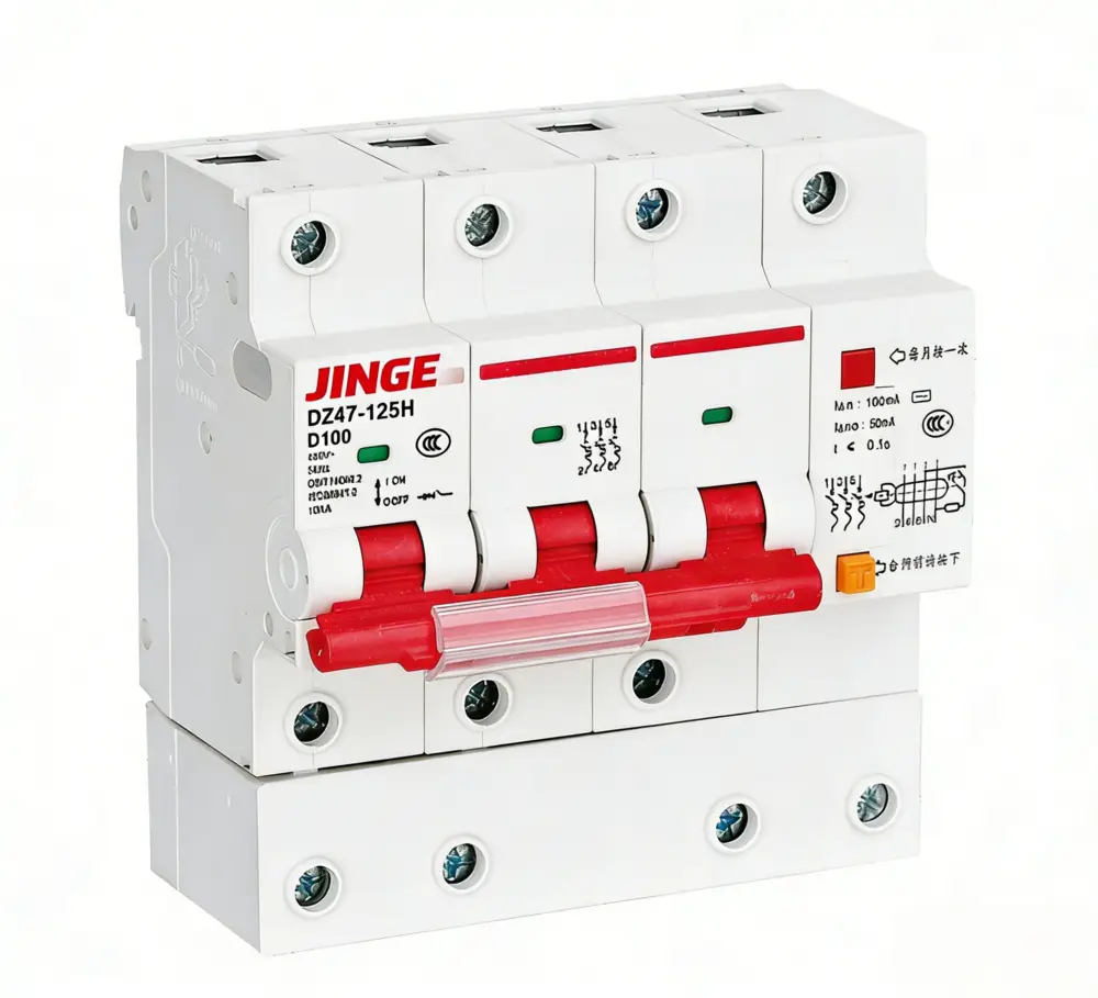 DZ47LE-125H RCBO RCCB with Overcurrent Protection