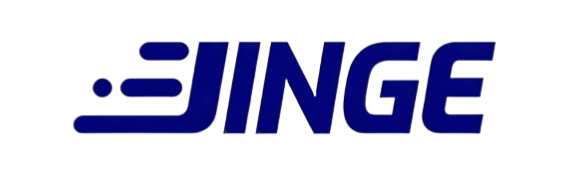 Jinge Electric logo blue letter