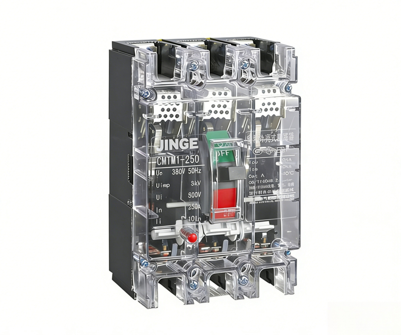 XYCM1 MCCB Molded Case Circuit Breaker transparent