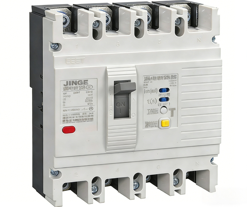 XYCM1LE MCCB Molded Case Circuit Breaker grey