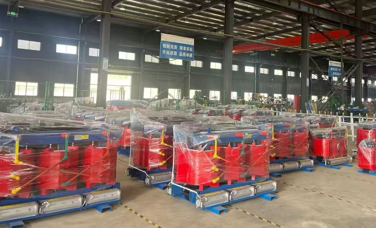 Dry type transformer finished