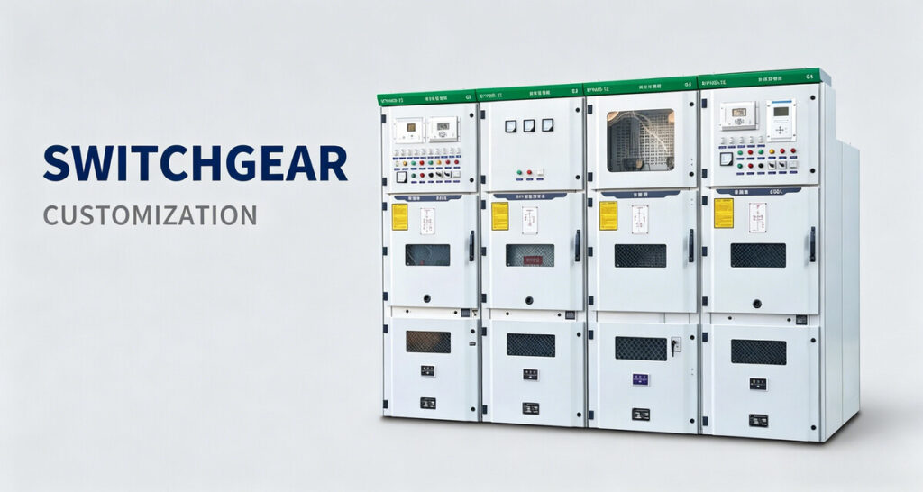 switchgear customization request to JINGE ELECTRIC